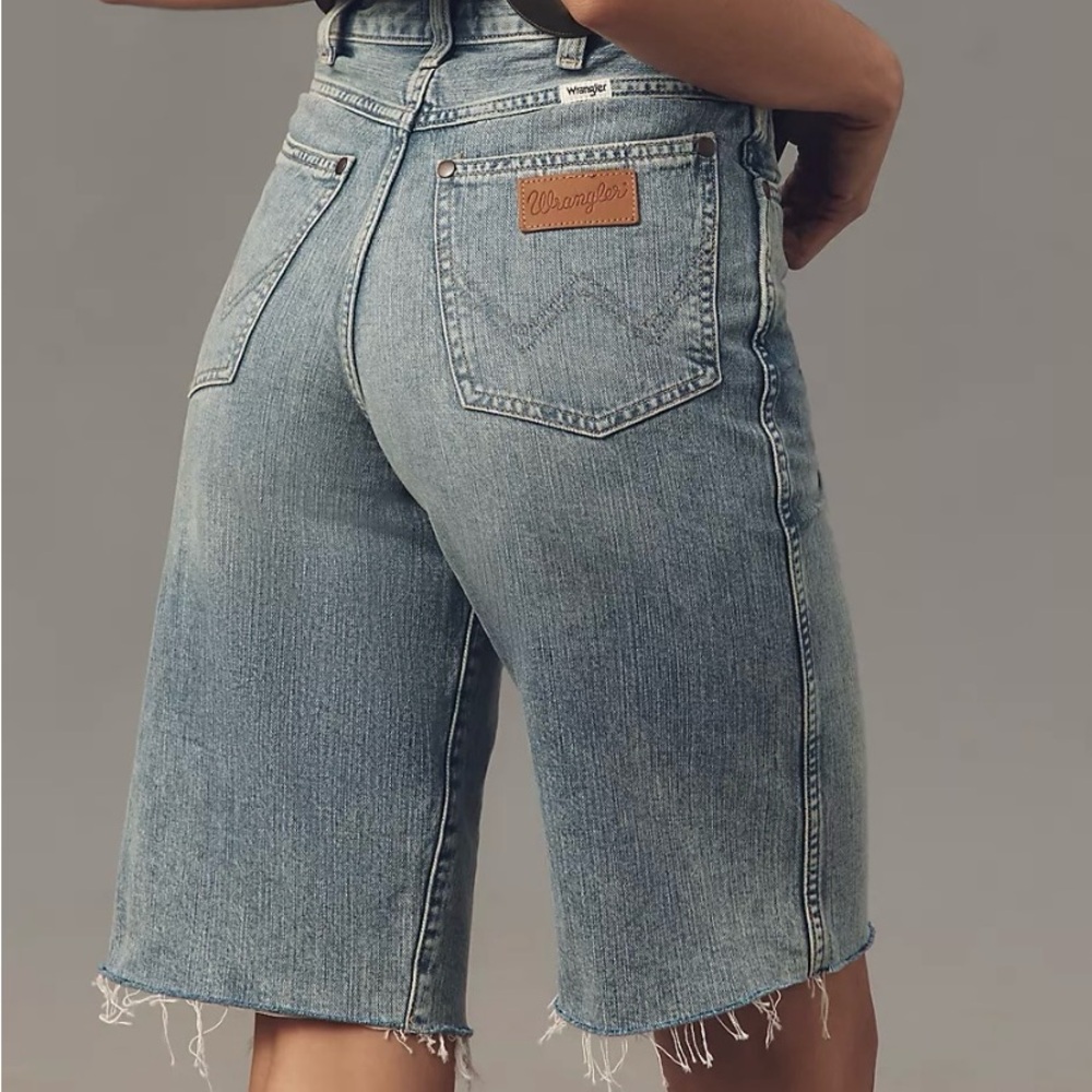 Wrangler Women's Light Blue Jean Shorts